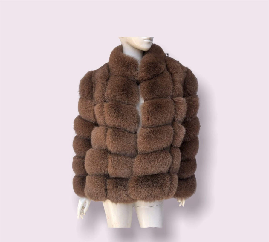 Dámsky pravý hustý kožuch EXCLUSIVE Clothing Topkozuchy.sk