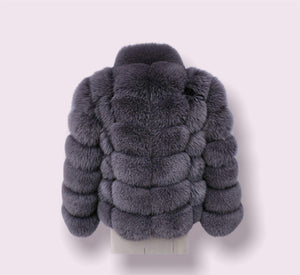 Dámsky pravý hustý kožuch EXCLUSIVE Clothing Topkozuchy.sk