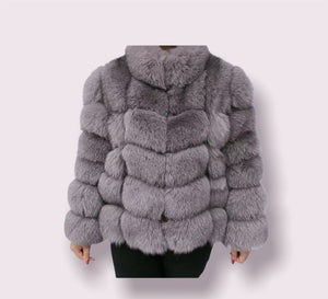 Dámsky pravý hustý kožuch EXCLUSIVE Clothing Topkozuchy.sk